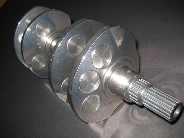 Billet Crankshaft, +2.5mm Stroke, Honda NC-30 & NC-35