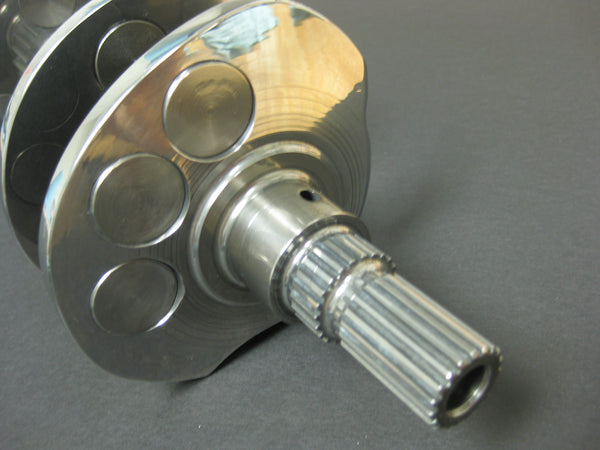 Billet Crankshaft, +2.5mm Stroke, Honda NC-30 & NC-35